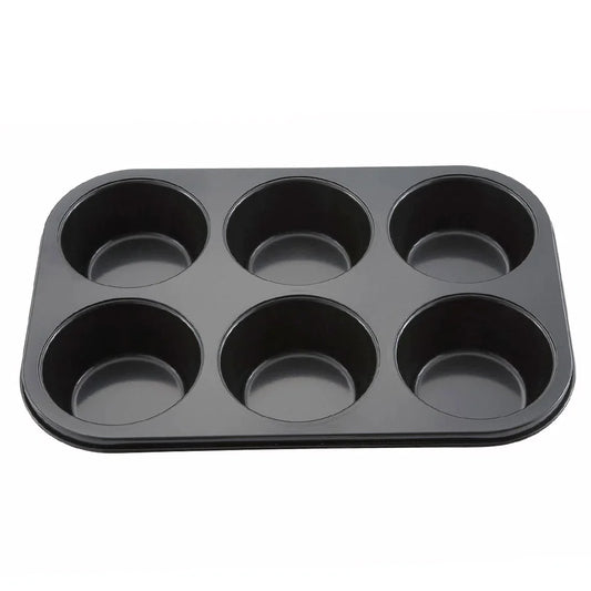 Winco CMF-12M 12 Cup Non-Stick Carbon Steel Mini Muffin Pan