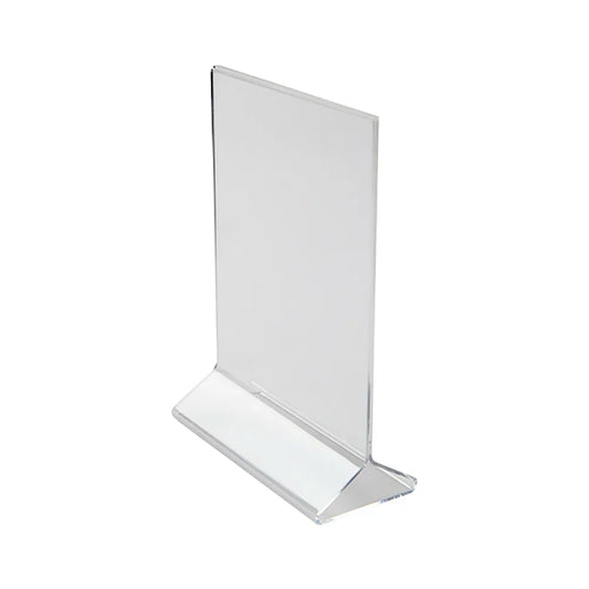 Winco ATCH-57 Acrylic Menu Card Holder, 5" x 7"