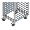 Winco AWRK-20HBK Aluminum 20 Tier Welded Sheet Pan Rack