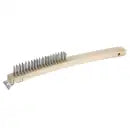 Winco BR-319 14" Wire Brush with Steel Bristles