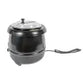 Winco ESW-66 10 Qt. Electric Countertop Deluxe Soup Warmer w/ Insert and Lid - 120v