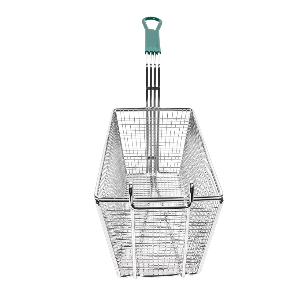 Winco FB-30 Fry Basket with Green Handle