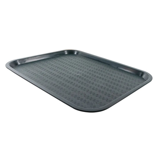 Winco FFT-1216G Green Plastic Fast Food Tray, 12" x 16"
