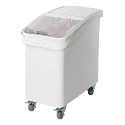 Winco IB-27 27 Gallon Plastic Ingredient Bin with Casters