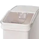 Winco IB-27 27 Gallon Plastic Ingredient Bin with Casters