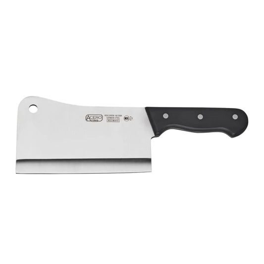 Winco KFP-72 Acero 7" Chinese Cleaver with POM Handle