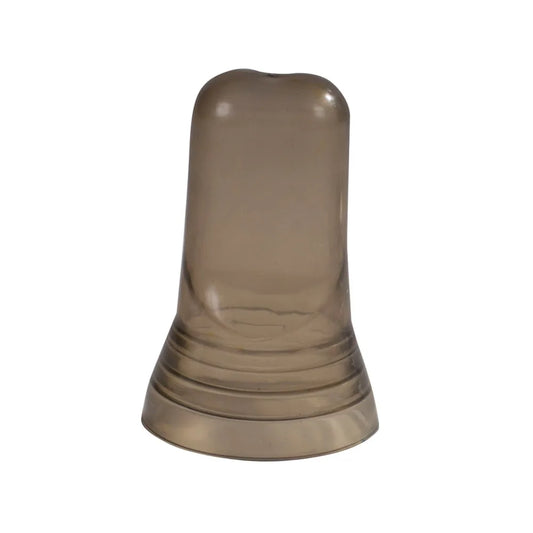 Winco PC-1 Translucent Universal Liquor Pourer Cover - 12/Pack