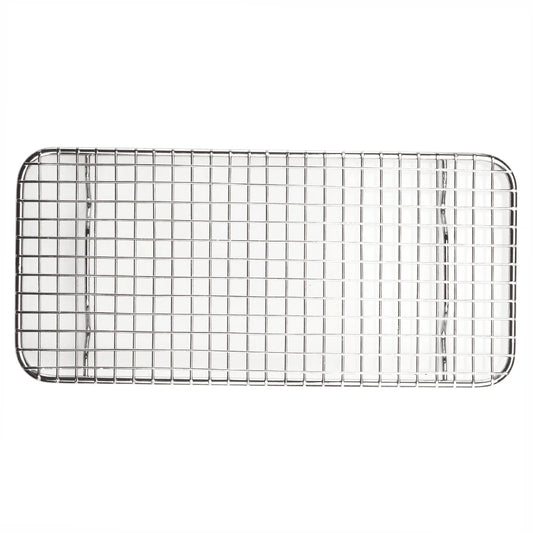 Winco PGWS-510 Stainless Steel Wire Pan Grate, 5" x 10-1/2"