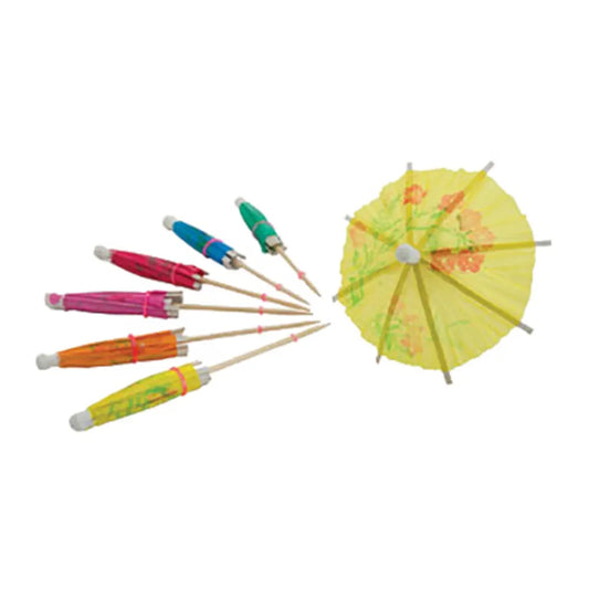Winco PK-P4 3-15/16" Parasol Picks - 144/Bag