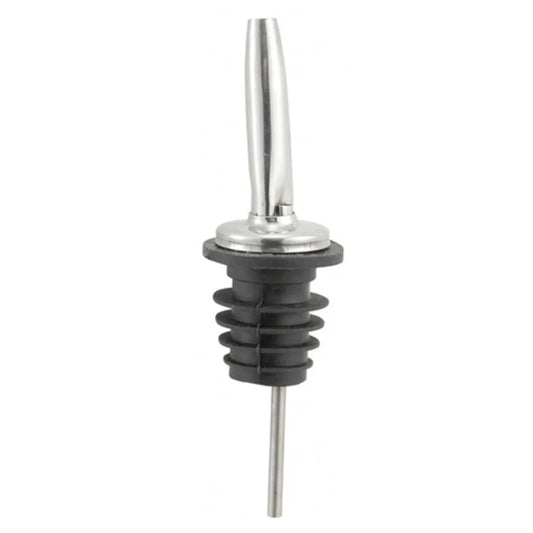 Winco PPM-4 Stainless Steel Liquor Pourer with Tapered Speed Jet - 12/Pack