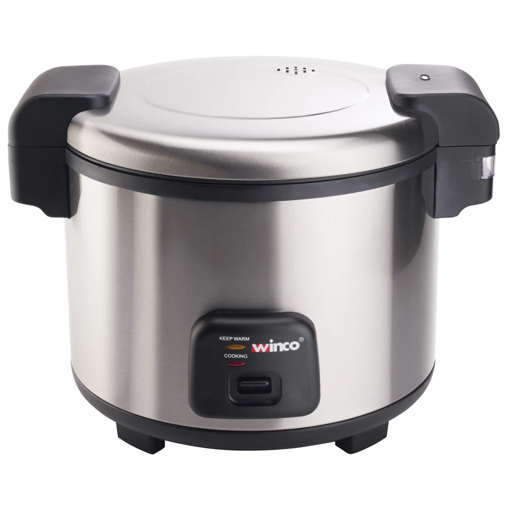 Winco RC-S301 Electric Rice Cooker / Warmer with Hinged Cover