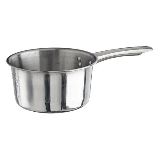 Winco SAP-2 2 Qt. Mirror Finish Stainless Steel Sauce Pan