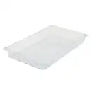 Winco SP7102 Full Size Clear Polycarbonate Food Pan, 2 1/2" Deep