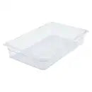 Winco SP7104 Full Size Clear Polycarbonate Food Pan, 3 1/2" Deep