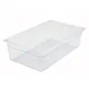 Winco SP7106 Full Size Clear Polycarbonate Food Pan, 5-1/2" Deep