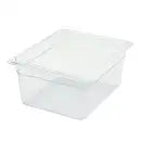Winco SP7206 1/2 Size Clear Polycarbonate Food Pan, 5-1/2" Deep