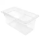 Winco SP7306 1/3 Size Clear Polycarbonate Food Pan, 5-1/2" Deep