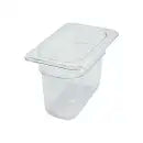 Winco SP7906 6" Deep Ninth Size Polycarbonate Food Pan