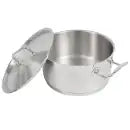 Winco SPC-7H Deluxe 7 Piece Stainless Steel Cookware Set