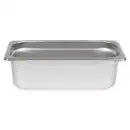 Winco SPJL-304 Anti-Jam Steam Pan - Third-Size 4" Deep 25 Gauge Stainless Steel