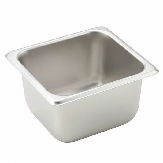 Winco SPS6 1/6 Size Steam Table Food Pan, 6" Deep