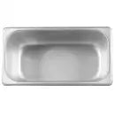 Winco SPT4 1/3 Size Steam Table Food Pan, 4" Deep