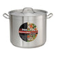 Winco SST-12 Stainless Steel 12 Quart Premium Induction Ready Stock Pot with Cover
