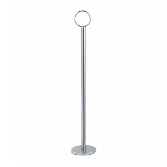 Winco TBH-18 18" Stainless Steel Table Number Holder
