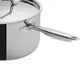 Winco TGAP-3 2-1/2 Qt. Tri-Gen Tri-Ply Induction Ready Sauce Pan with Cover