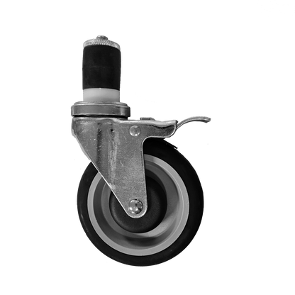 5" Worktable/Equipment Stand Swivel Stem Casters (Set of 4)