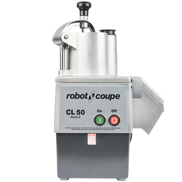 Robot Coupe CL50 Continuous Feed Food Processor with 2 Discs