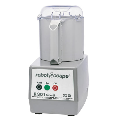 Robot Coupe R301B 3.5 Qt. Gray Batch Bowl Food Processor
