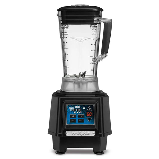 Waring TBB160P6 Torq – 2.0 2 HP Blender with Electronic Touchpad Controls, 60-Second Countdown Timer and 64 oz. Copolyester Jar