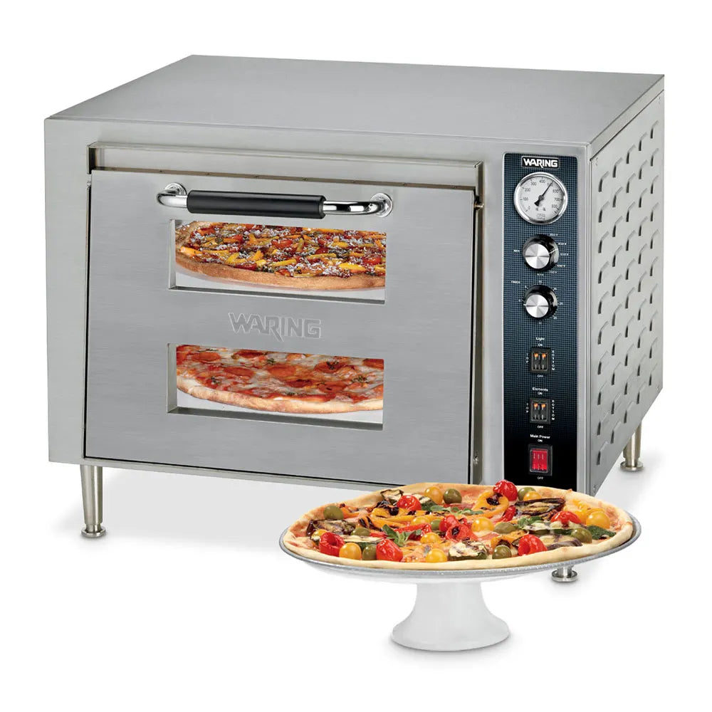 Waring WPO700 Double Deck Electric Countertop Pizza Oven