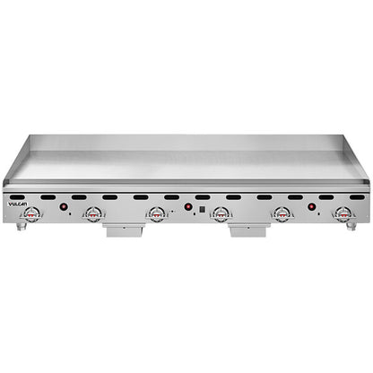 Vulcan MSA72-30 72" MSA Series Flat Top Commercial Countertop Griddle - 30" Depth