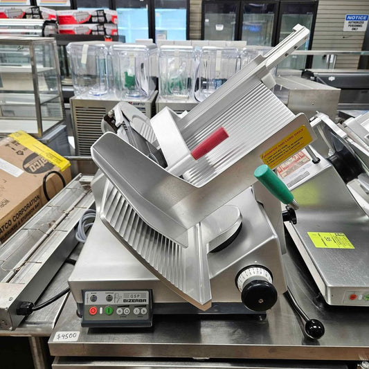 [USED] Bizerba GSP HD I 150 13" Heavy-Duty Illuminated Automatic Gravity Feed Meat and Cheese Slicer