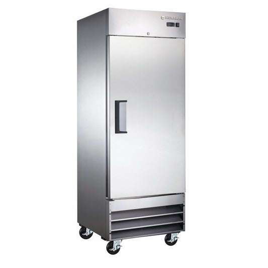 Hurakan HKN-GXE23R1 29" Solid Door Bottom Mounted Reach-In Refrigerator