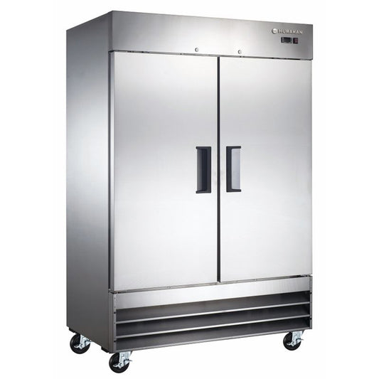 Hurakan HKN-GXE47R2 54" 2 Door Bottom Mounted Reach-In Refrigerator