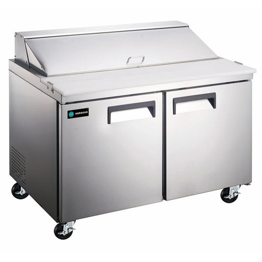 Hurakan HKN-SPT48R2 47 1/4" Refrigerated Sandwich Prep Table