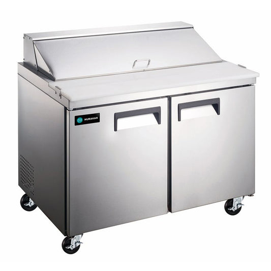 Hurakan HKN-SPMT36R2 36" Refrigerated Megatop Prep Table