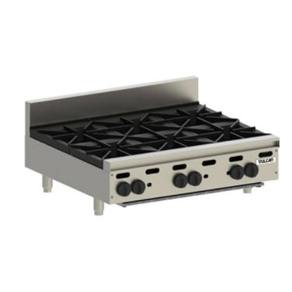 Vulcan VHP636-1 36" Heavy Duty 6 Burner Natural Gas Hotplate [OPEN-BOX]