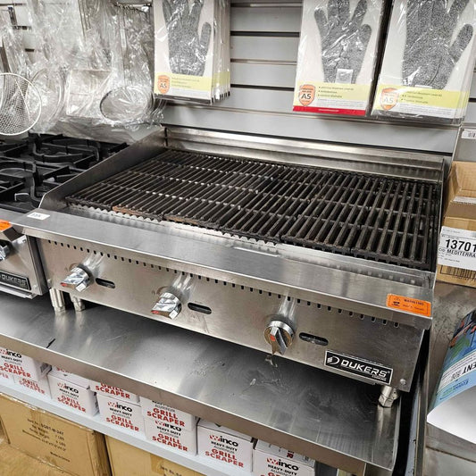 [USED] Dukers 36" Natural Gas Charbroiler Grill
