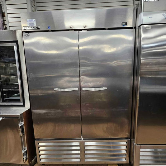 [USED] Beverage Air 2 Door Reach-In Bottom Mounted Freezer