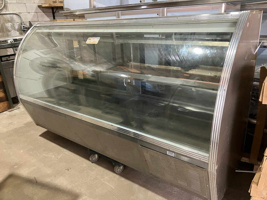 [USED] 8ft Curved Glass Refrigerated Deli Case