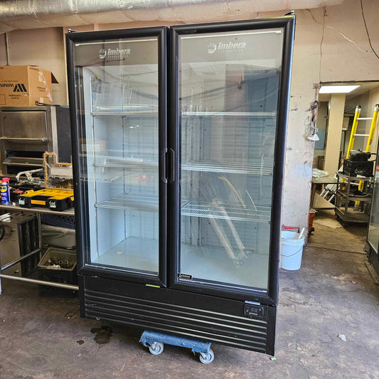 [USED] Imbera VFD43 54" 2 Door Merchandiser Freezer (LED Lights Don't Work)