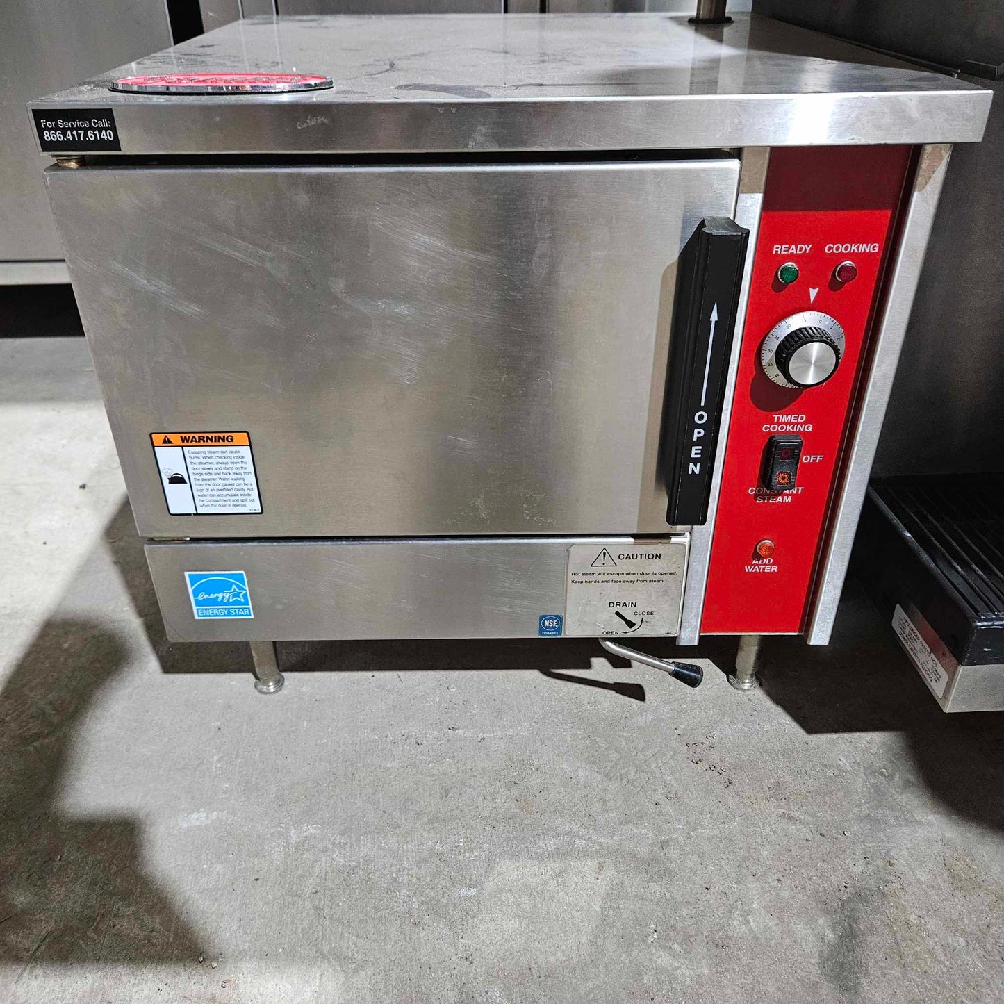 [USED] Solaris (Crown) EPX-3 3 Pan Countertop Convection Steam Cabinet