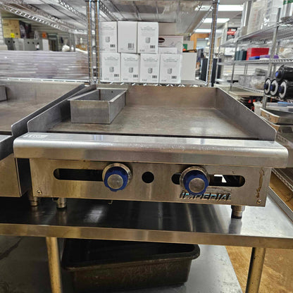 [USED] Imperial ITG-24 24" Thermostatic Control Natural Gas Griddle (24" x 24" Cooking Area)