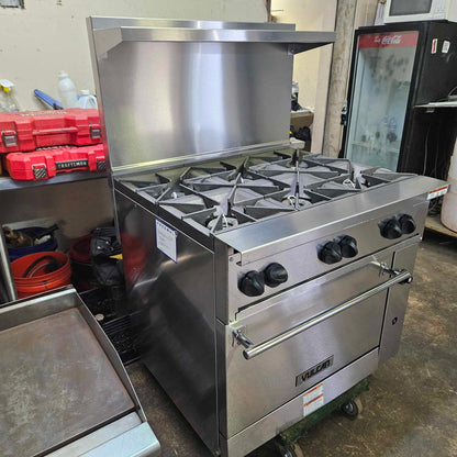 Vulcan 36S-6BN Endurance Series 36" 6 Burner Range [OPEN-BOX]