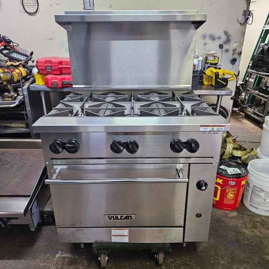 Vulcan 36S-6BN Endurance Series 36" 6 Burner Range [OPEN-BOX]