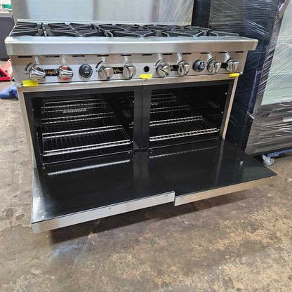 Atosa AGR-8B 48" 8 Burner Natural Gas Range [OPEN-BOX]